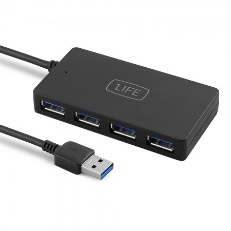 Adaptador 1Life USB -> hub 4P USB 3.0